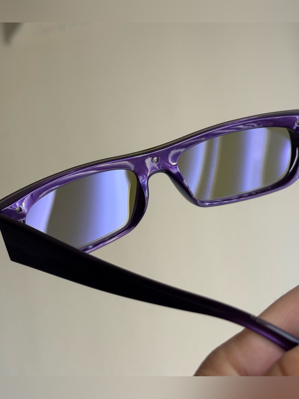 Balenciaga Women’s Sunglasses with Purple Lenses - Picture 7 of 11